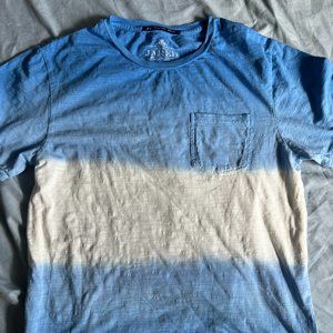 Unionmade Jared striped gradient tee shirt medium $45
